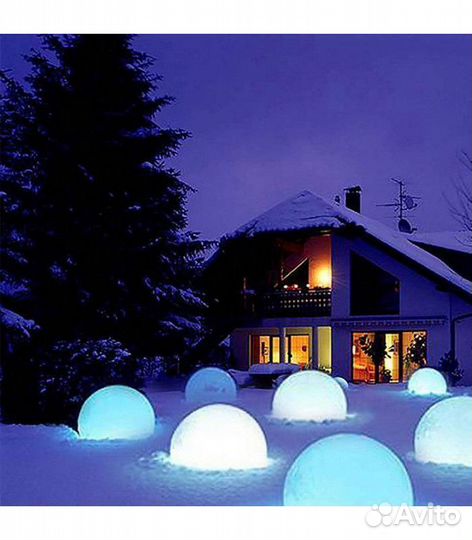 Светодиодный шар со встроенным аккумулятором