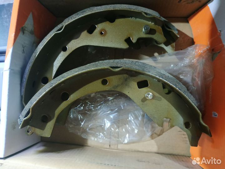 Колодки барабанные тормозные nibk