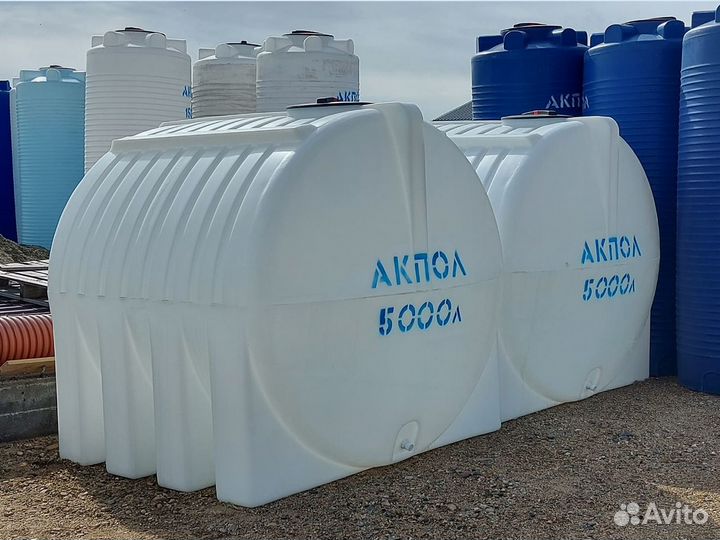 Емкость пластиковая 5000л