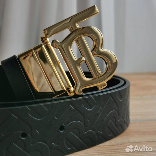 Ремень мужской кожаный Burberry