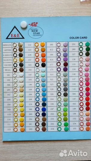 Кнопки трикотажные (рубашечные) 9,5мм нерж