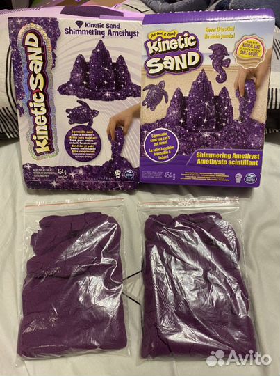 Кинетический песок Kinetic Sand 454 гр