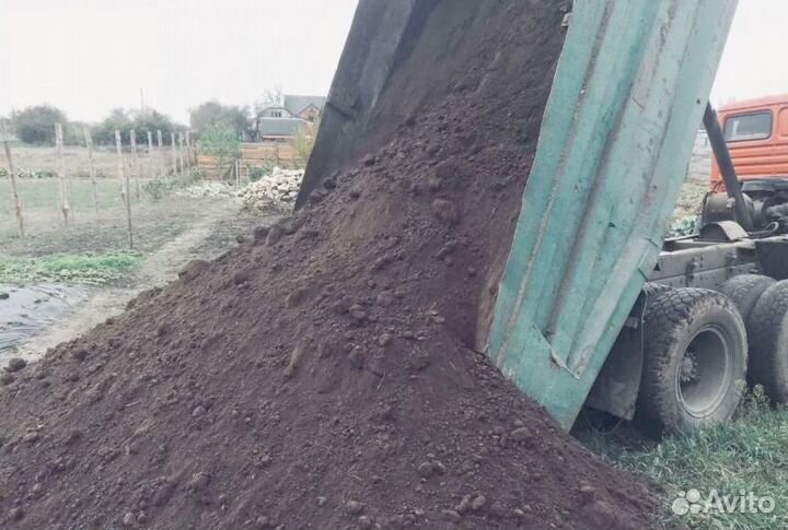 Грунт, чернозем с доставкой