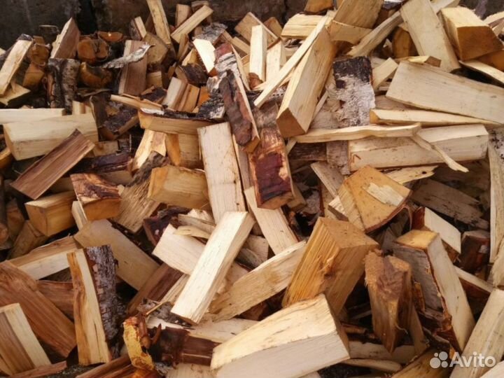 Дрова колотые твердых пород