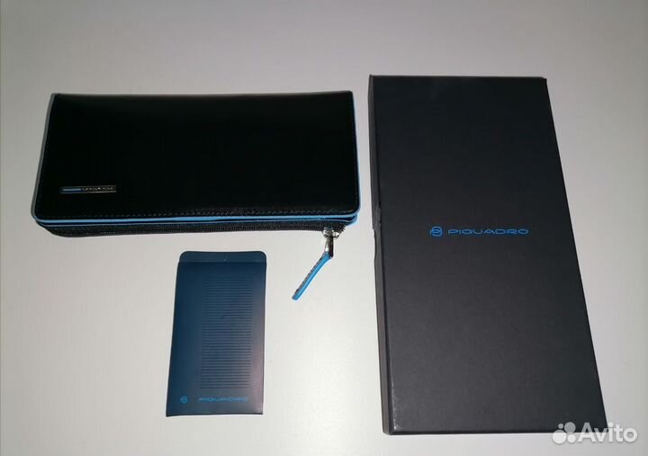 Новый кошелёк Piquadro Италия кожа Премиум