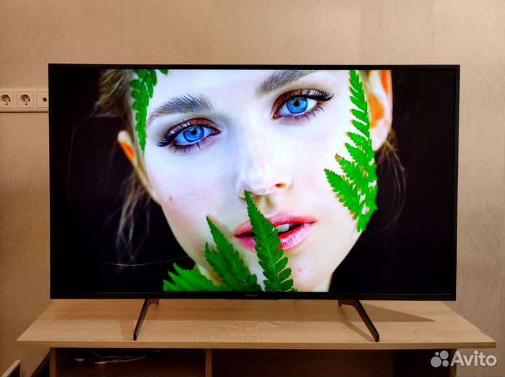 Большой 4K Sony Bravia SMART Wi-Fi голос пульт