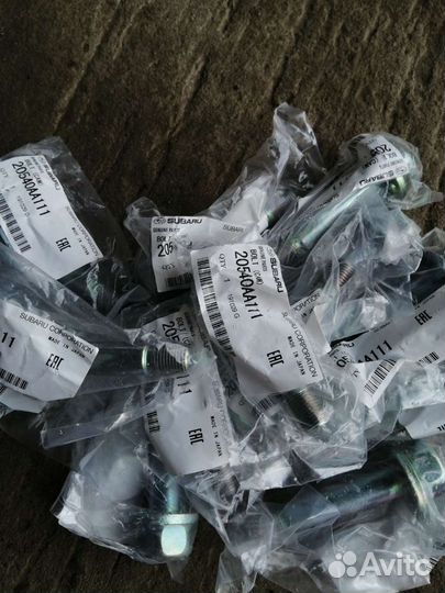 Болт эксцентрик заднего поперечного рычага subaru