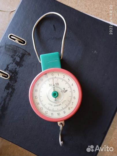 Механические весы-безмен 20 кг-200 гр микс