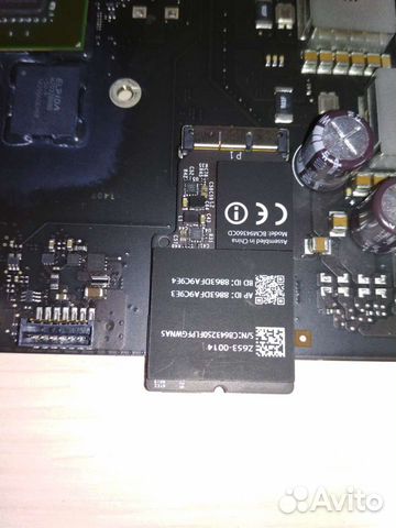 Модуль z653-0014 wifi+bt от iMac 27 a1419