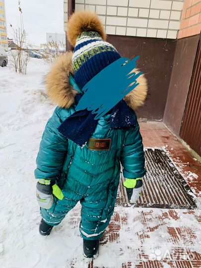 Зимний комбинезон-трансформер Егорка 86 размер