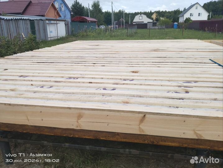 Каркасный домик 6х8