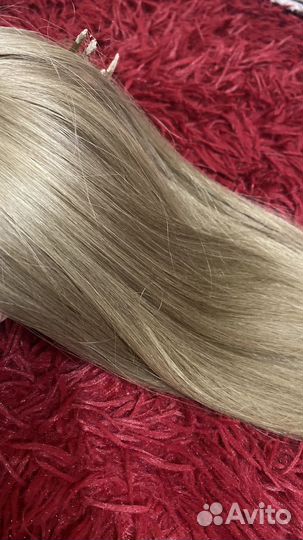 Волосы натуральные для наращивания 55 см