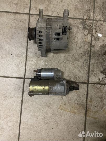 Стартер на chevrolet lanos