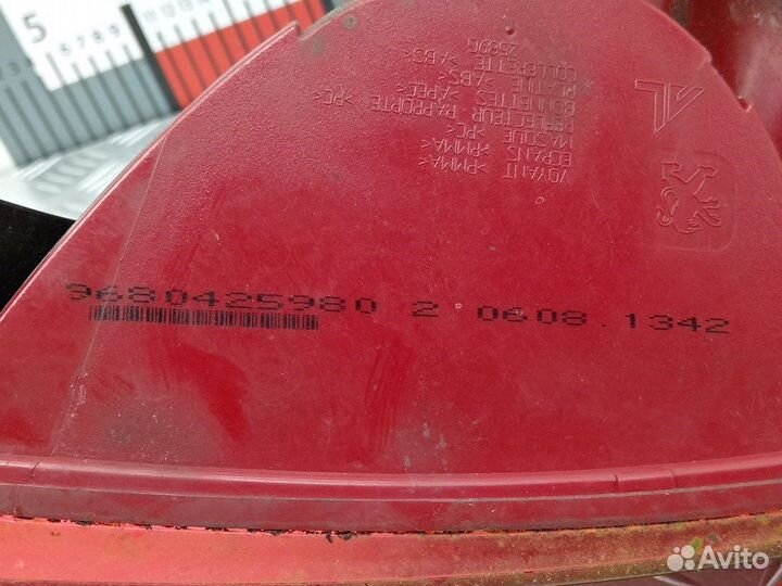 Фонарь для Peugeot-Citroen 308