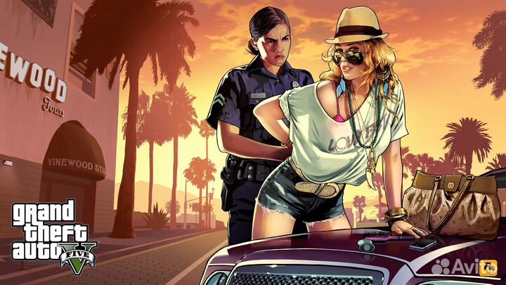 GTA 5 PS4 & PS5 (Grand theft auto V)