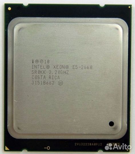 Процессоры Intel Xeon E5-2660 SR0KK