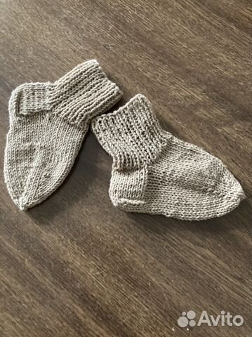 Носки вязаные детские