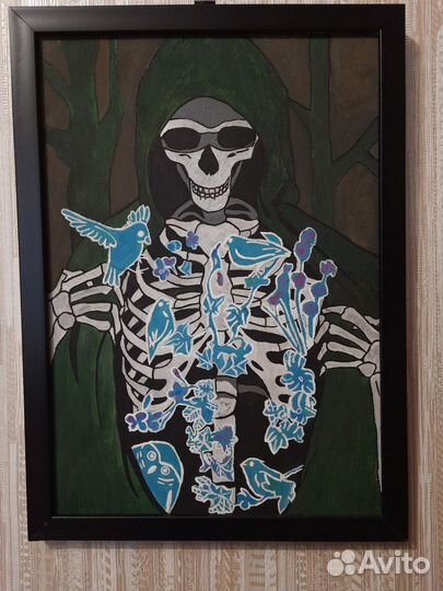 Интерьерная картина ручная работа