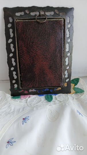 Картина шелкография в бронзе