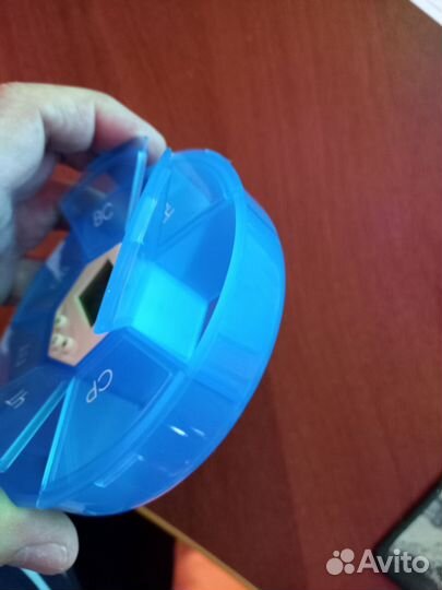 Бокс (таблетница) для лекарств с таймером