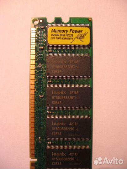 Модули памяти ddr1, ddr2