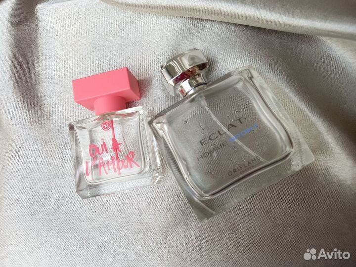 Пустые флаконы от духов Iv Roshes, Oriflame