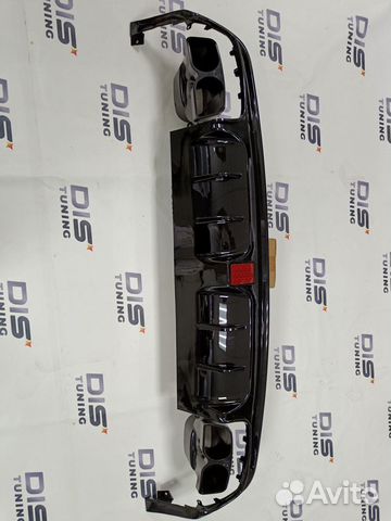 Диффузор + насадки Mercedes W222 brabus