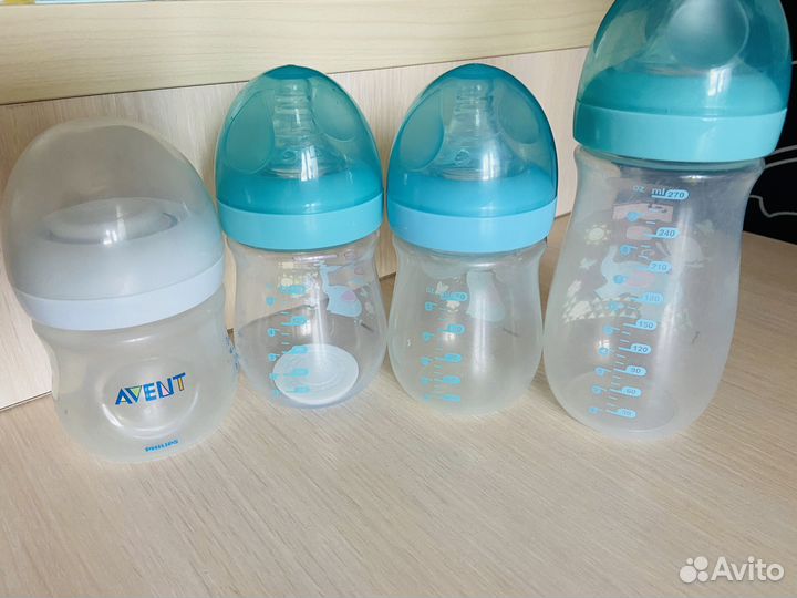 Прокладки для груди BabyGo +бутылочки