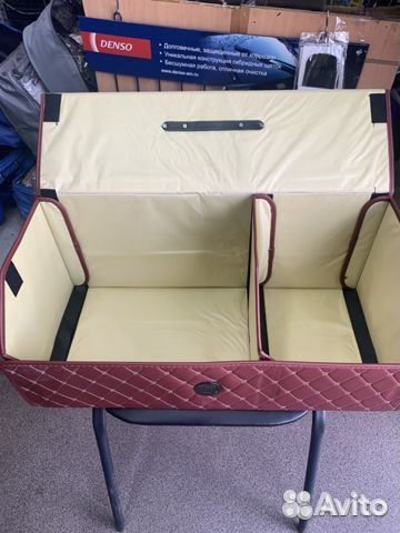 Сумка органайзер из экокожи в багажник автомобиля