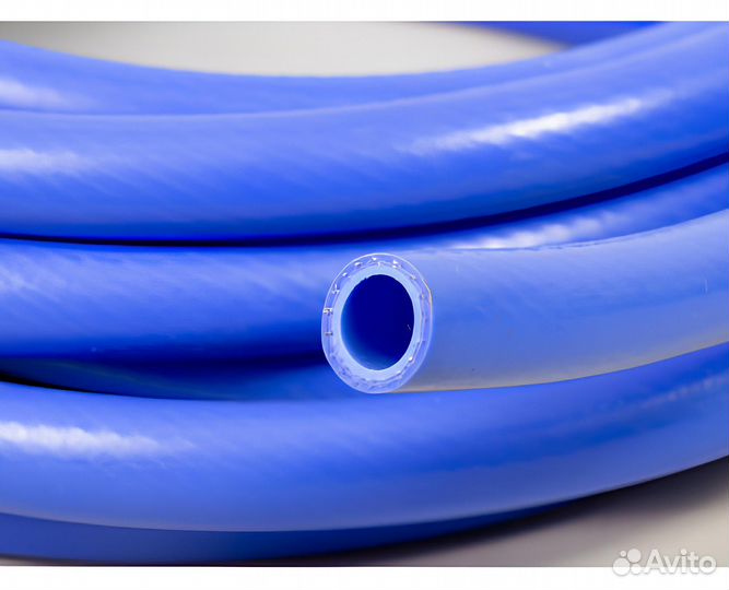 Шланг D-18 силикон армированный 2 нити стенка 4 мм