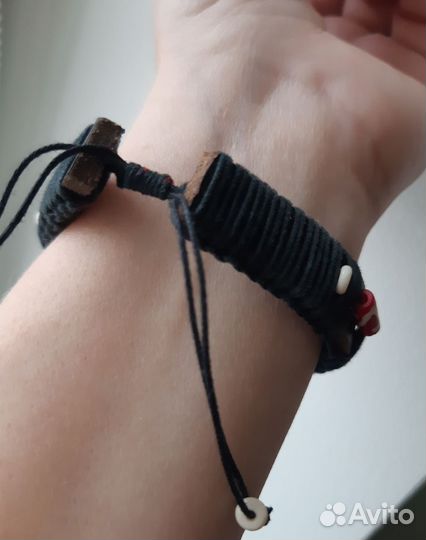 Браслет кожаный