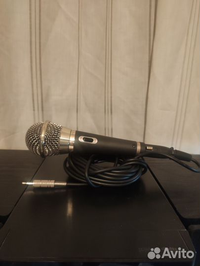 Микрофон для караоке проводной phillips SBC MD 600