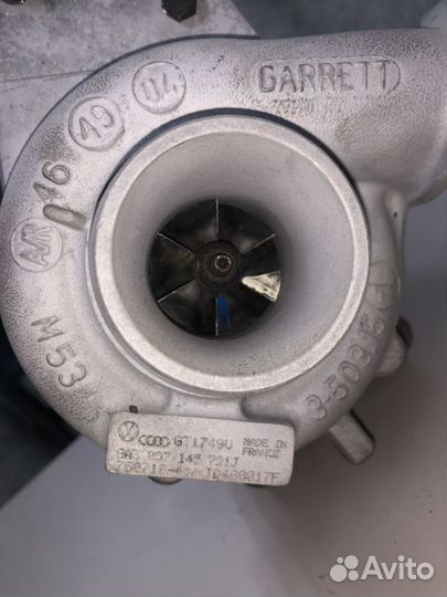 Турбина левая 057145721J Ауди А8 Д3 ASE