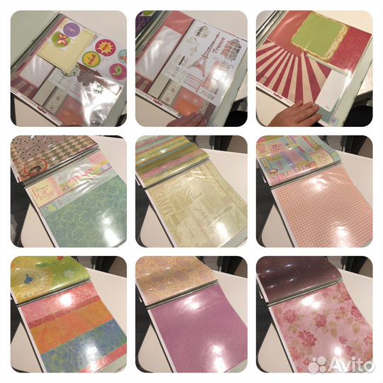 Альбом для скрапбукинга с наполнением