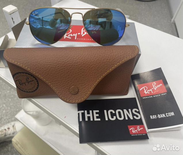 Очки ray ban унисекс солнцезащитные