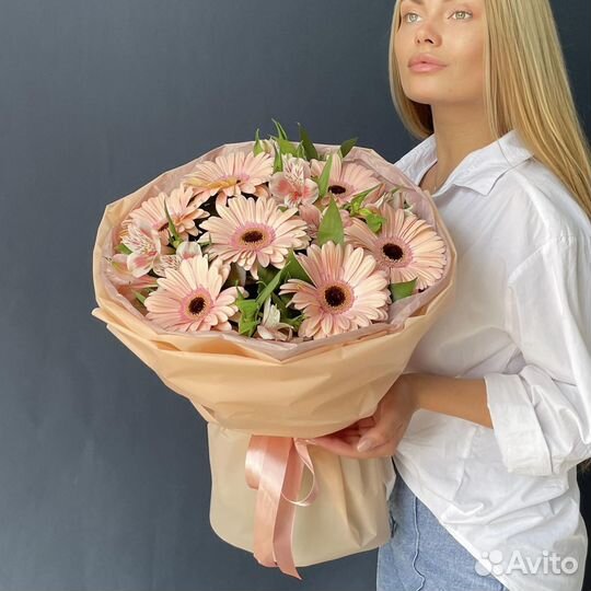 Букет из нежных гербер