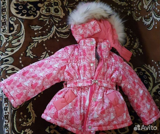 Зимний комбинезон на девочку