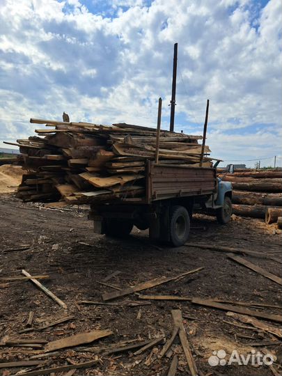 Дрова срезка сосна