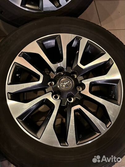 Диски Оригинал Toyota LC Prado+Dunlop 265/55/19