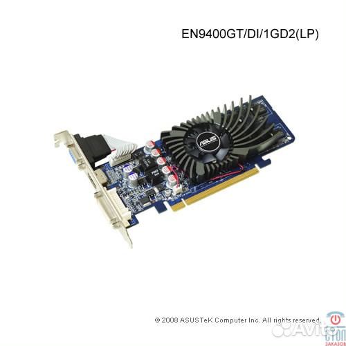 Видеокарты Asus EN9400GT и GT630