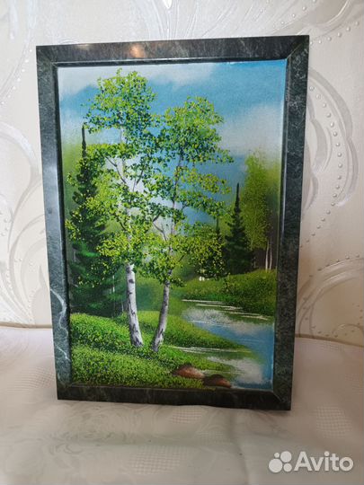 Картина из натурального камня