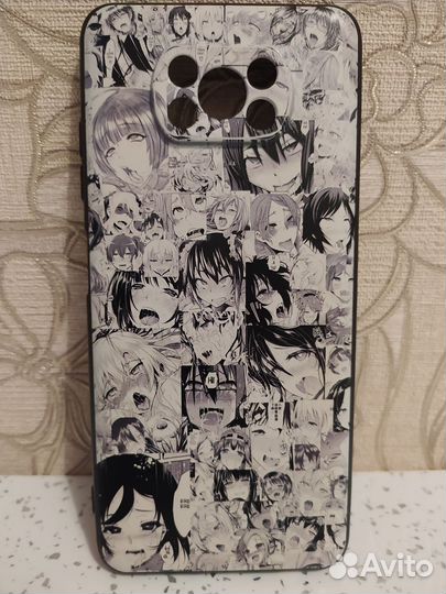 Чехол для телефона Xiaomi Poco X3 pro Ахегао