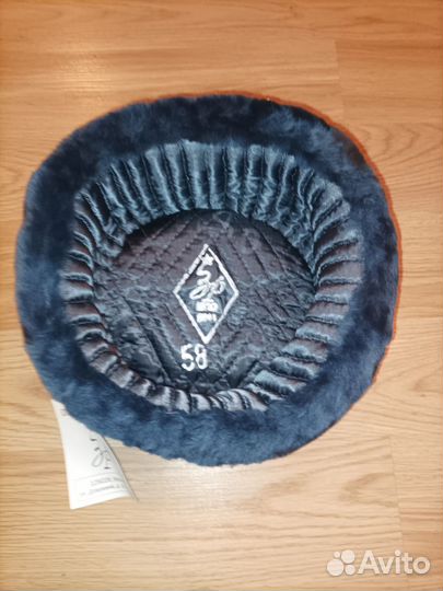 Шапка ушанка полицейская