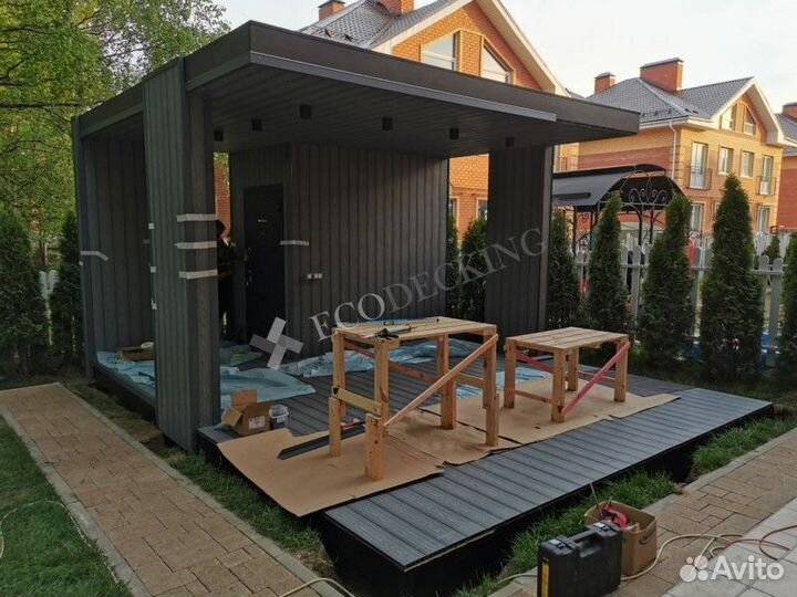 Террасная доска Ecodecking из дпк