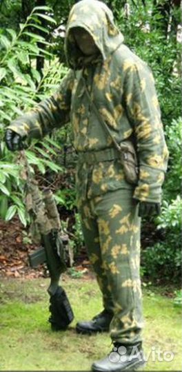 Костюм Сетчатый Маскировочный Летний Березка СССР
