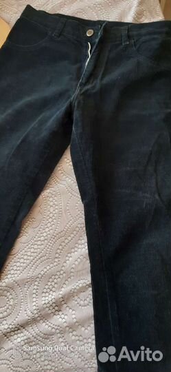 Вельветовые мужские джинсы брюки