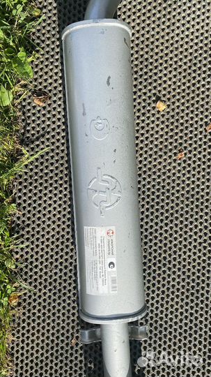 Глушитель на daewoo nexia