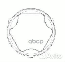 Пыльник ШРУСа внутр.ком/кт 304739 GKN (Loebro)