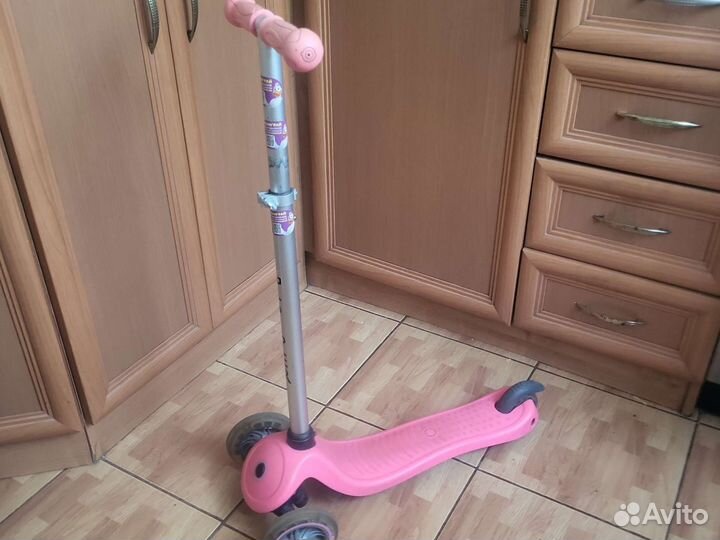 Самокат детский трехколесный бу