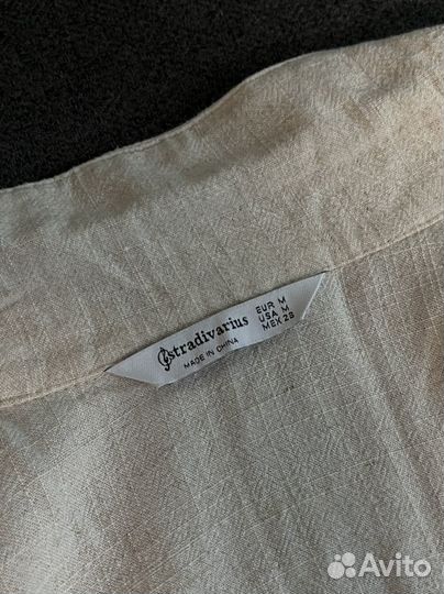 Рубашка с коротким рукавом stradivarius